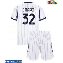Inter Milan Federico Dimarco #32 Auswärts Trikotsatz Kinder 2026-27 Kurzarm (+ Kurze Hosen)